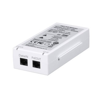 1-Kanal PoE Netzteil, 60 Watt inkl. Kaltgertesteckerkabel