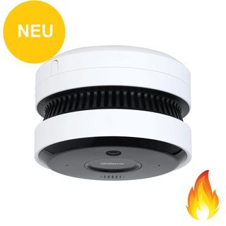 5 MP Feuer/Rauchmelder IP Kamera - Dahua